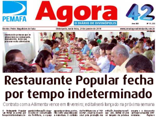 jornal agora mentira